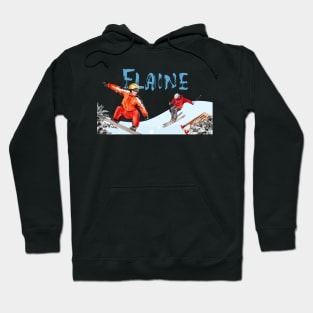 Skiing and snowboarding in Flaine Hoodie